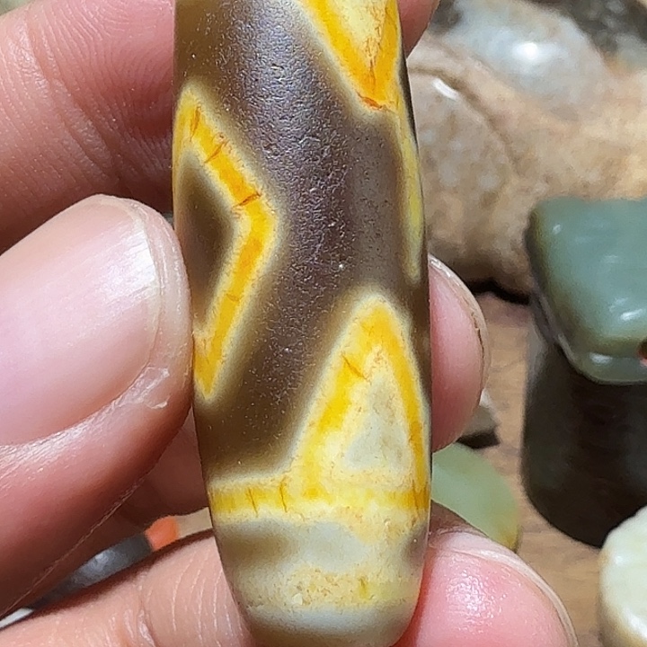 隔***子玛瑙/玉髓车挂未镶嵌