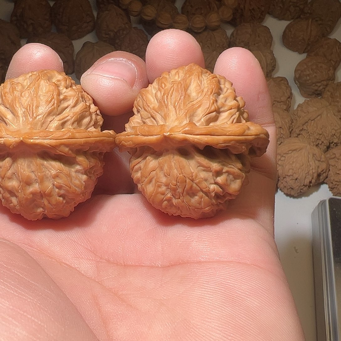 刘***)吊坠猴头核桃文玩