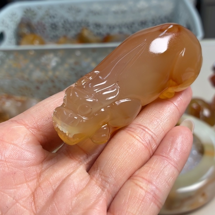 玛瑙/玉髓未镶嵌吊坠(不含链)