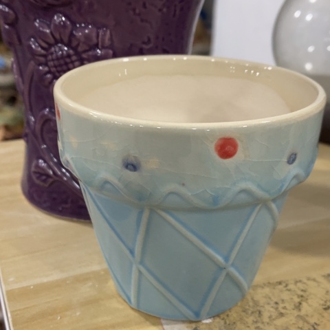 陶瓷冰淇淋蓝色13311333