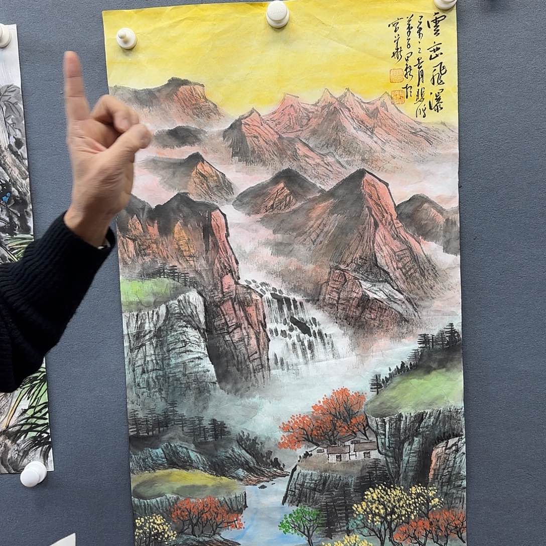 书法书法作品多次参加