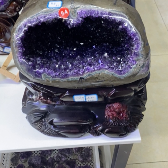 小葛钱袋子未镶嵌紫晶