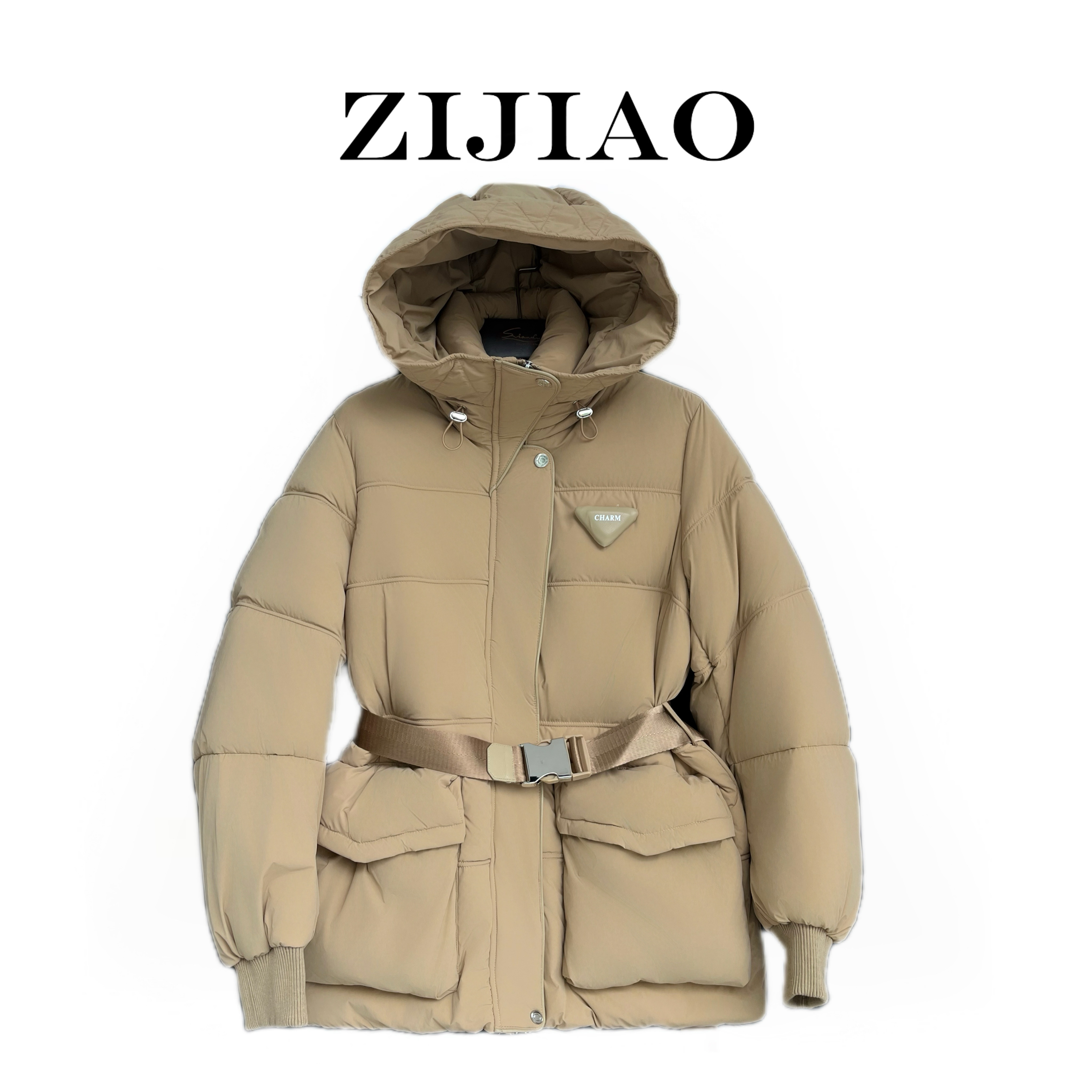 【BOSS姐】紫娇服饰  PHDD-PH2550  时尚经典羽绒外套   3