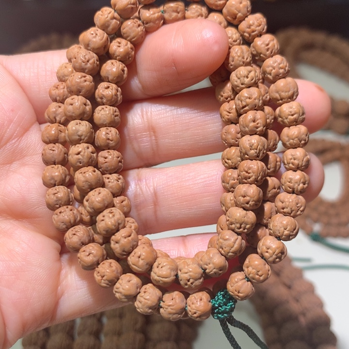 金刚菩提吊坠佛手108尺寸6.2