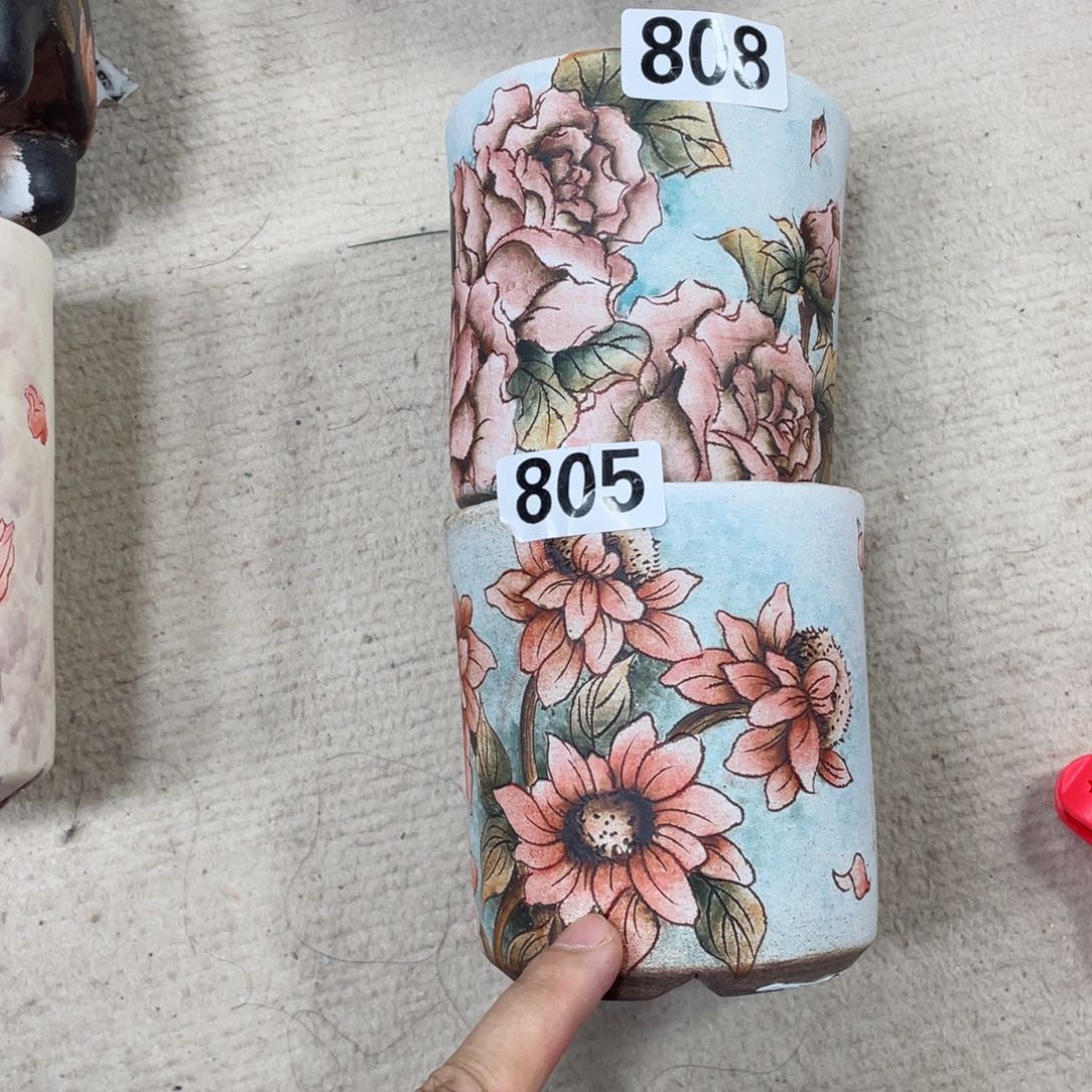 紫砂花盆陶瓷多肉花盆精品