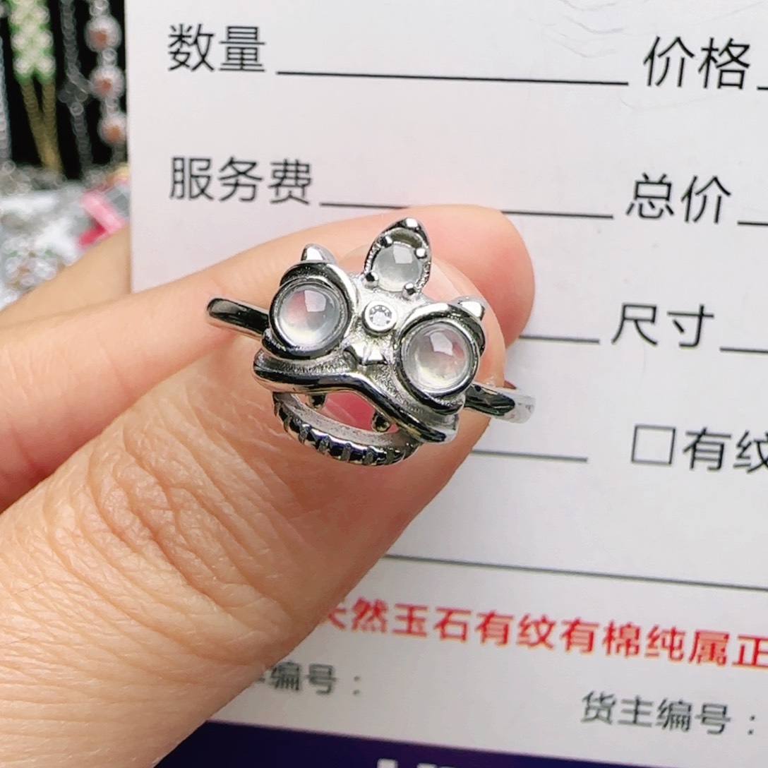 银S925镶嵌手链翡翠