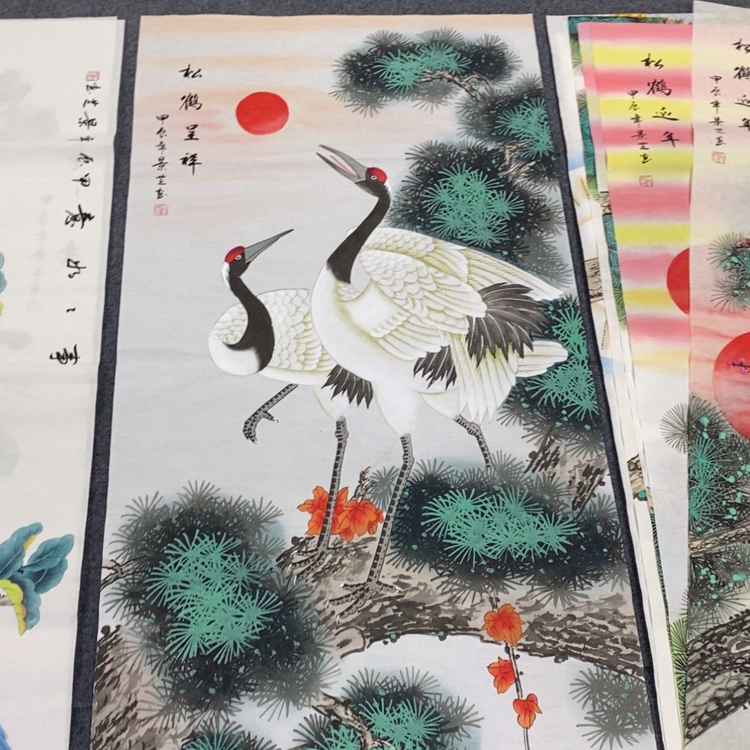 国画140✖️70工笔画画画画画画画画