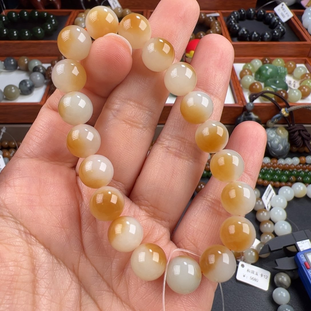 和田玉手链未镶嵌?**?