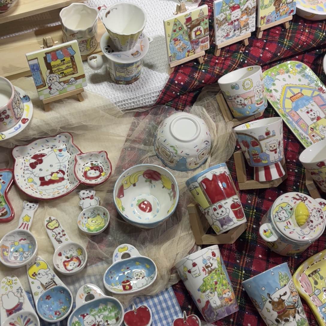 瓷片8814一起逛集市啦