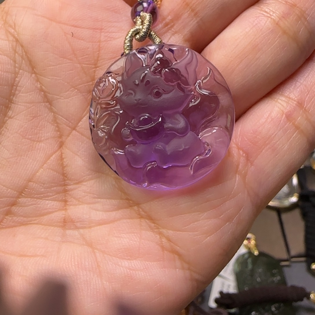 水晶吊坠未镶嵌JP38579成