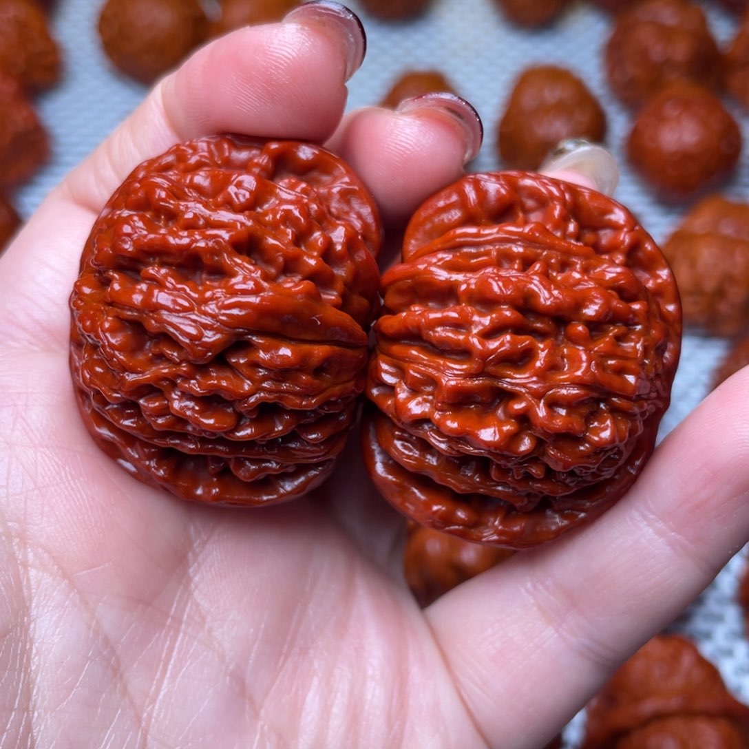 桃核吊坠文玩核桃 手把件 四座楼 41