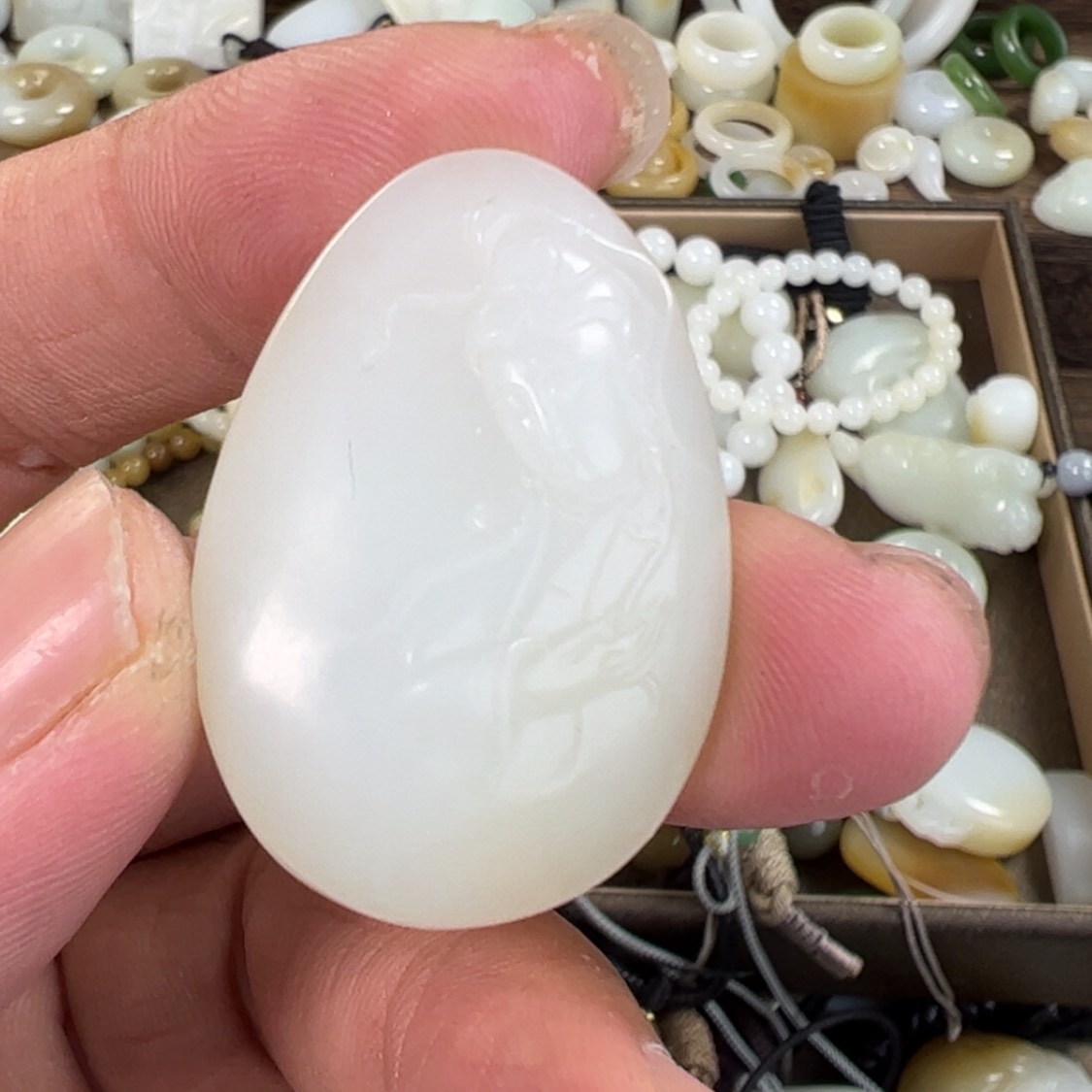 【闪购商品】和田玉颈饰未镶嵌橙*事