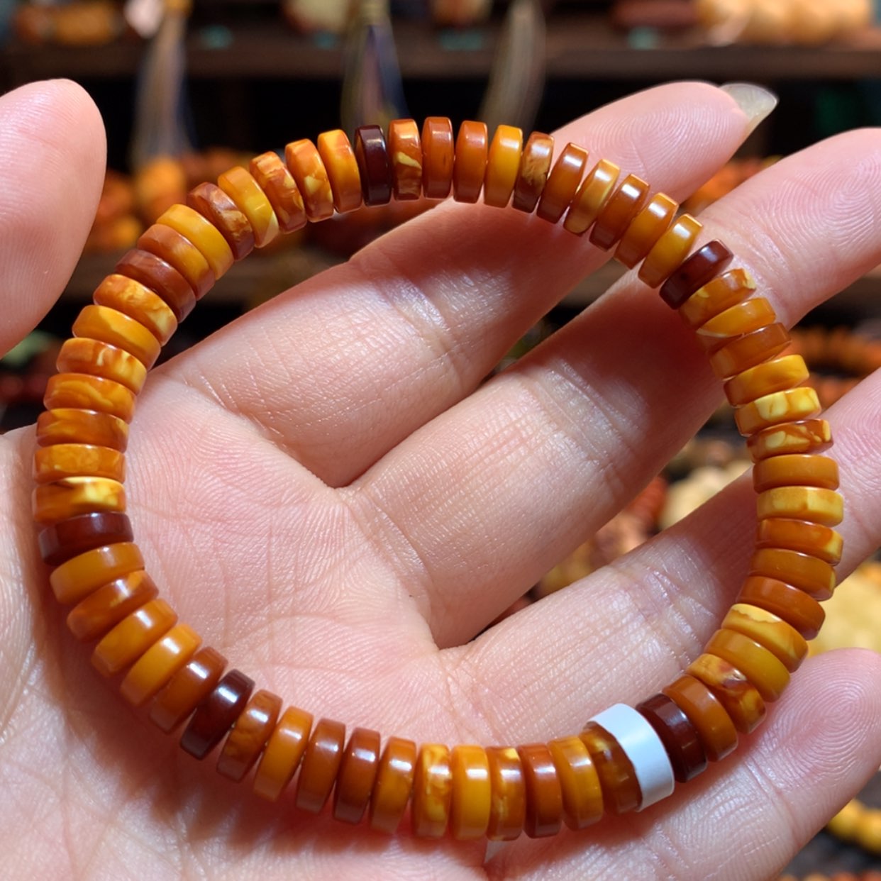 【闪购商品】手串蜜蜡未镶嵌蜜蜡手串