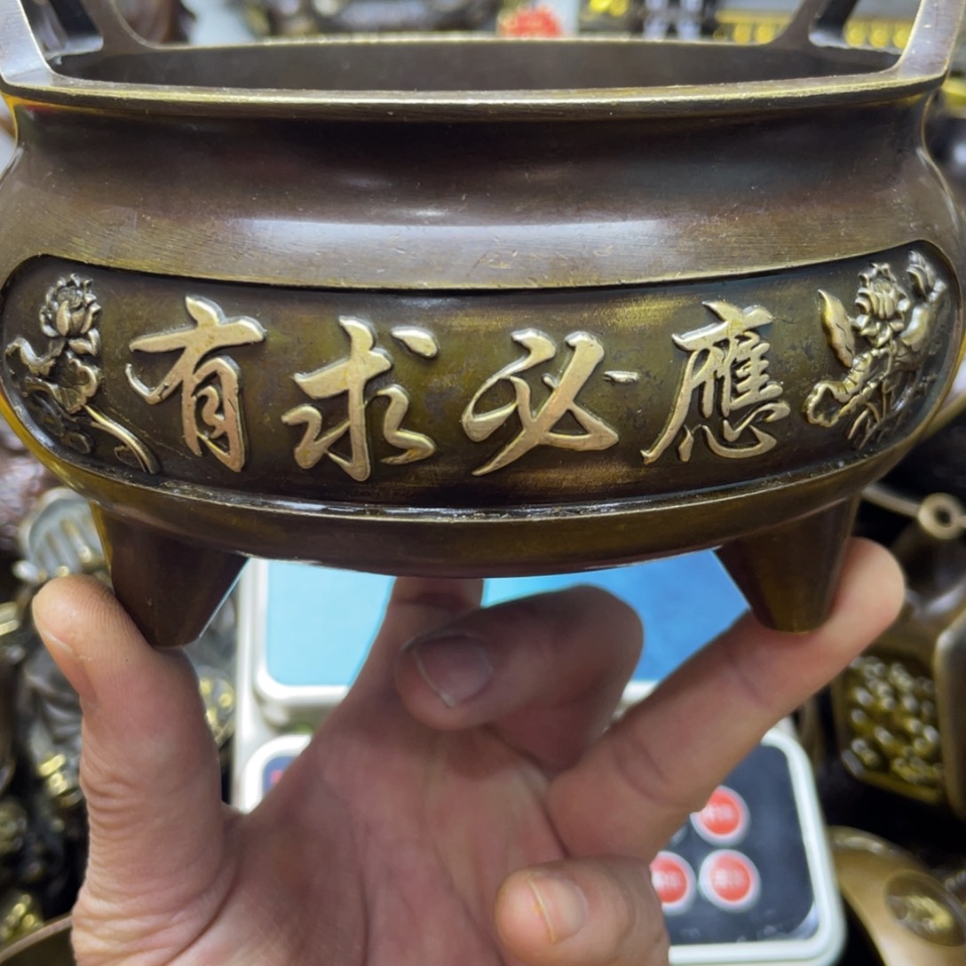 雪***鹰铜器摆件诚信经营