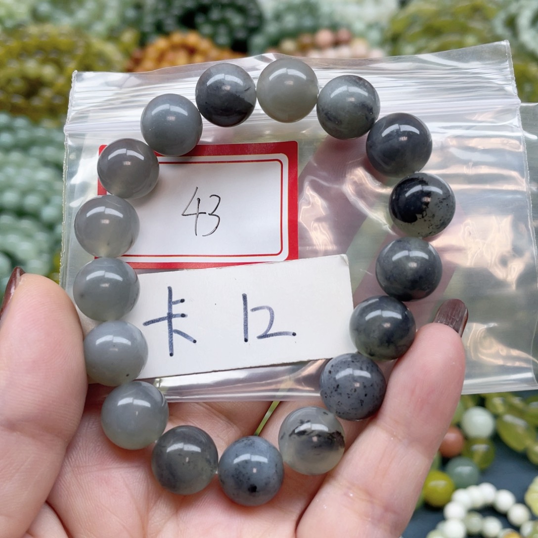 未镶嵌蛇纹石玉手串代***?