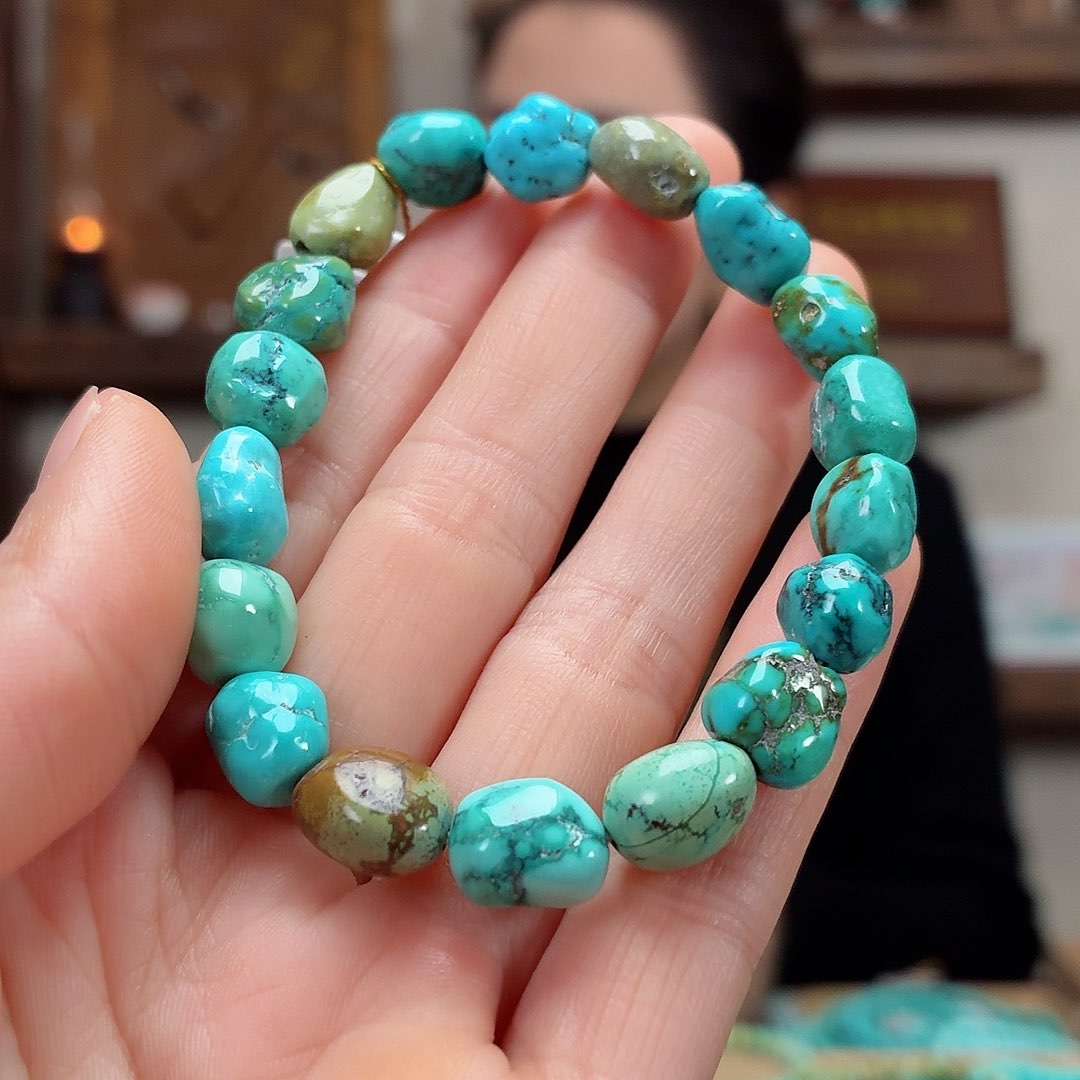 未镶嵌绿松石珠宝奇石