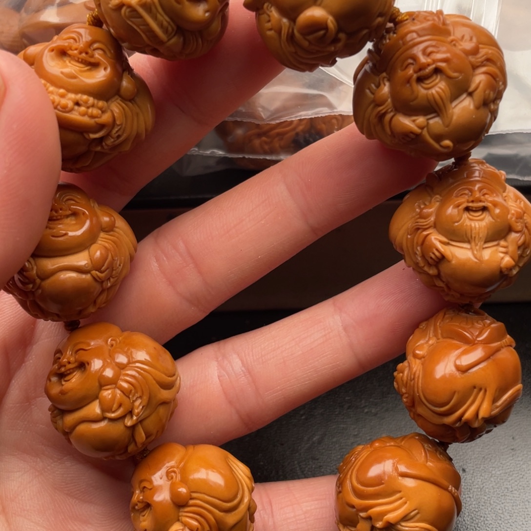 人***茶手串橄榄核橄榄核