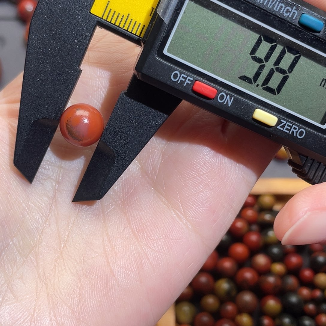 南红玛瑙未镶嵌圆珠