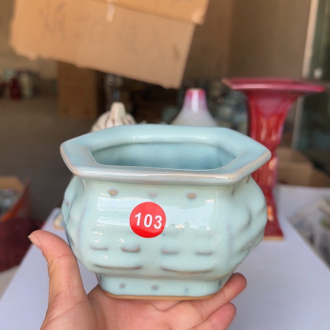 摆件陶郑家钧瓷摆件微瑕