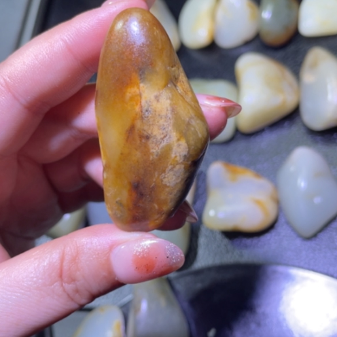 【闪购商品】颈饰未镶嵌和田玉尘**风