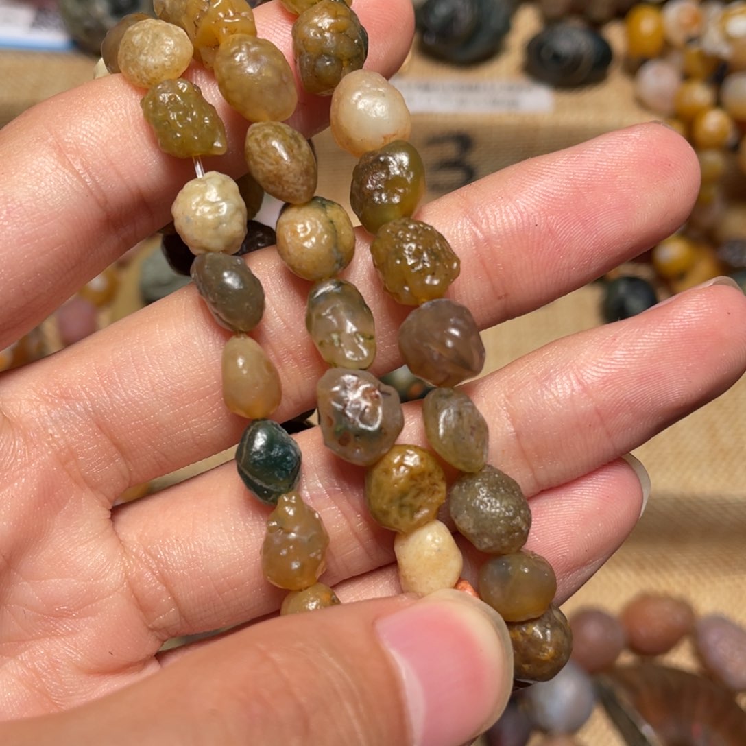 玛瑙/玉髓手链未镶嵌