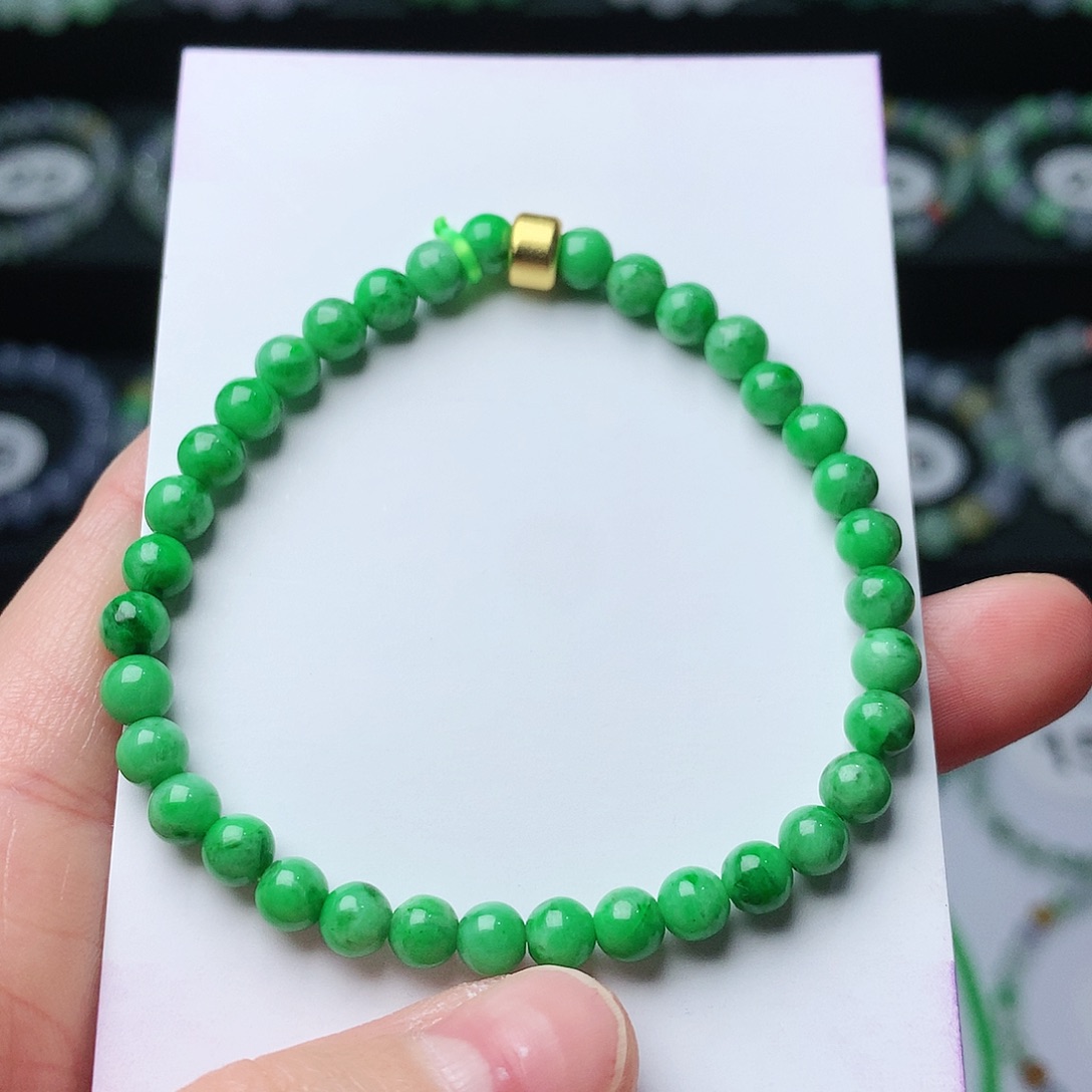 未镶嵌翡翠手链翡翠
