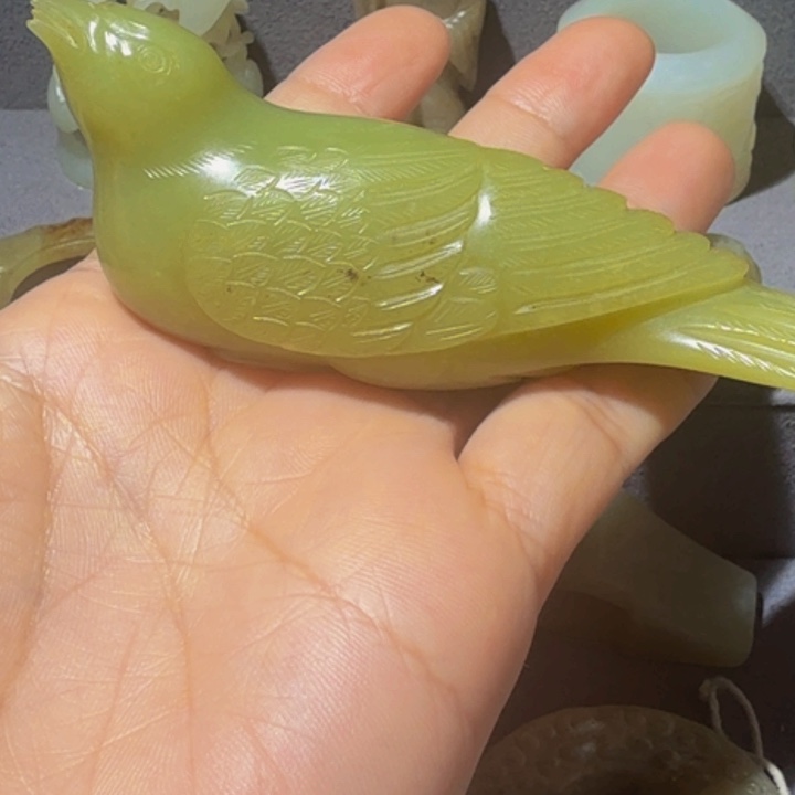 和田玉未镶嵌颈饰张****命
