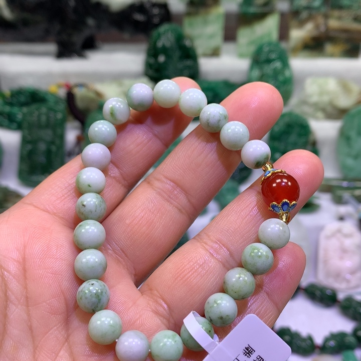 独山玉未镶嵌手链