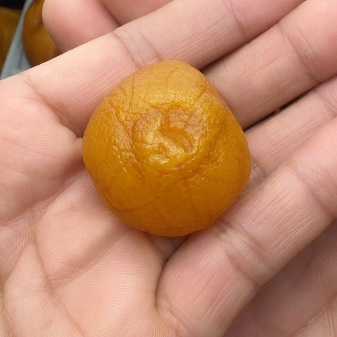 琥珀裸石未镶嵌天然蜜蜡海飘吊坠