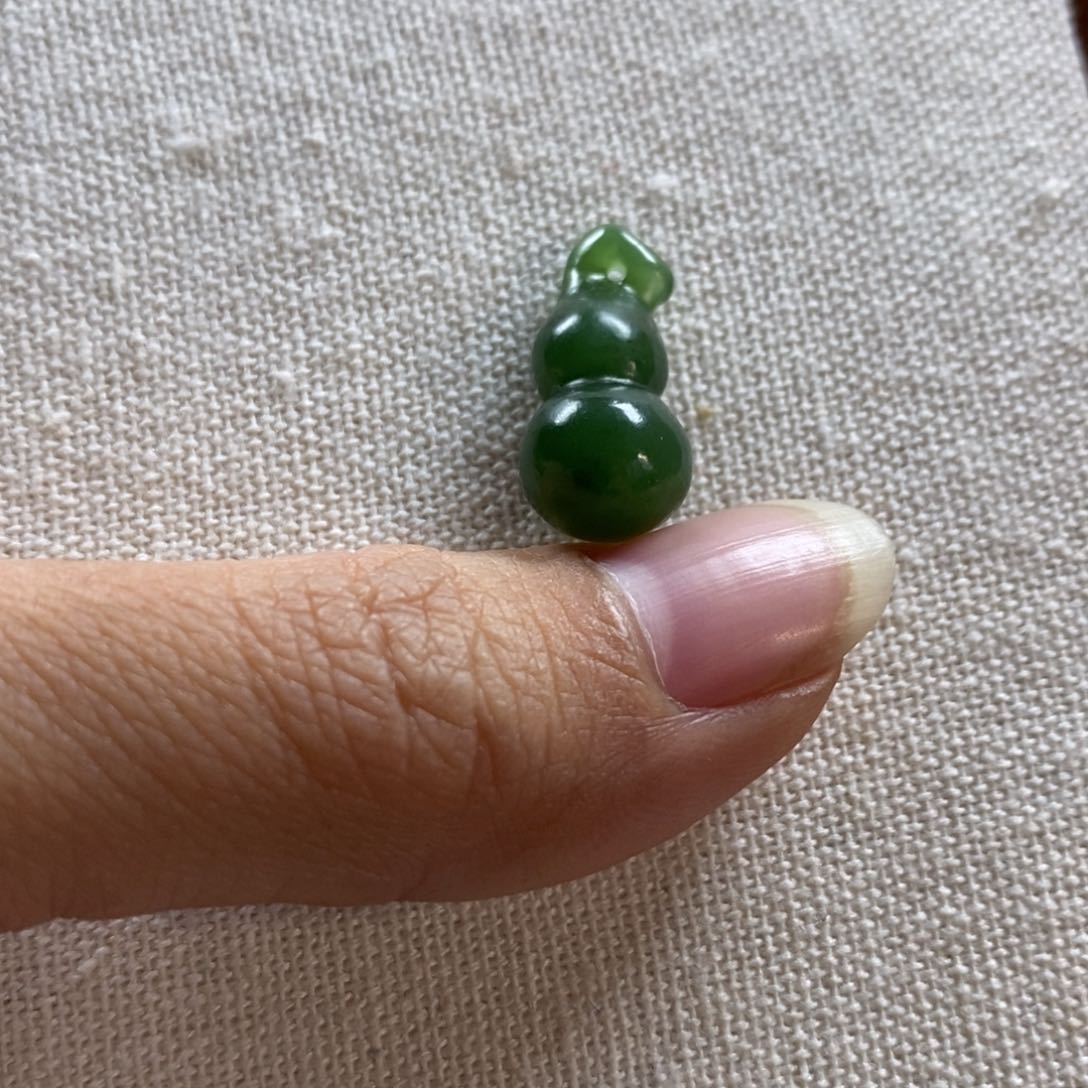 吊坠(不含链)未镶嵌和田玉招**宝定制