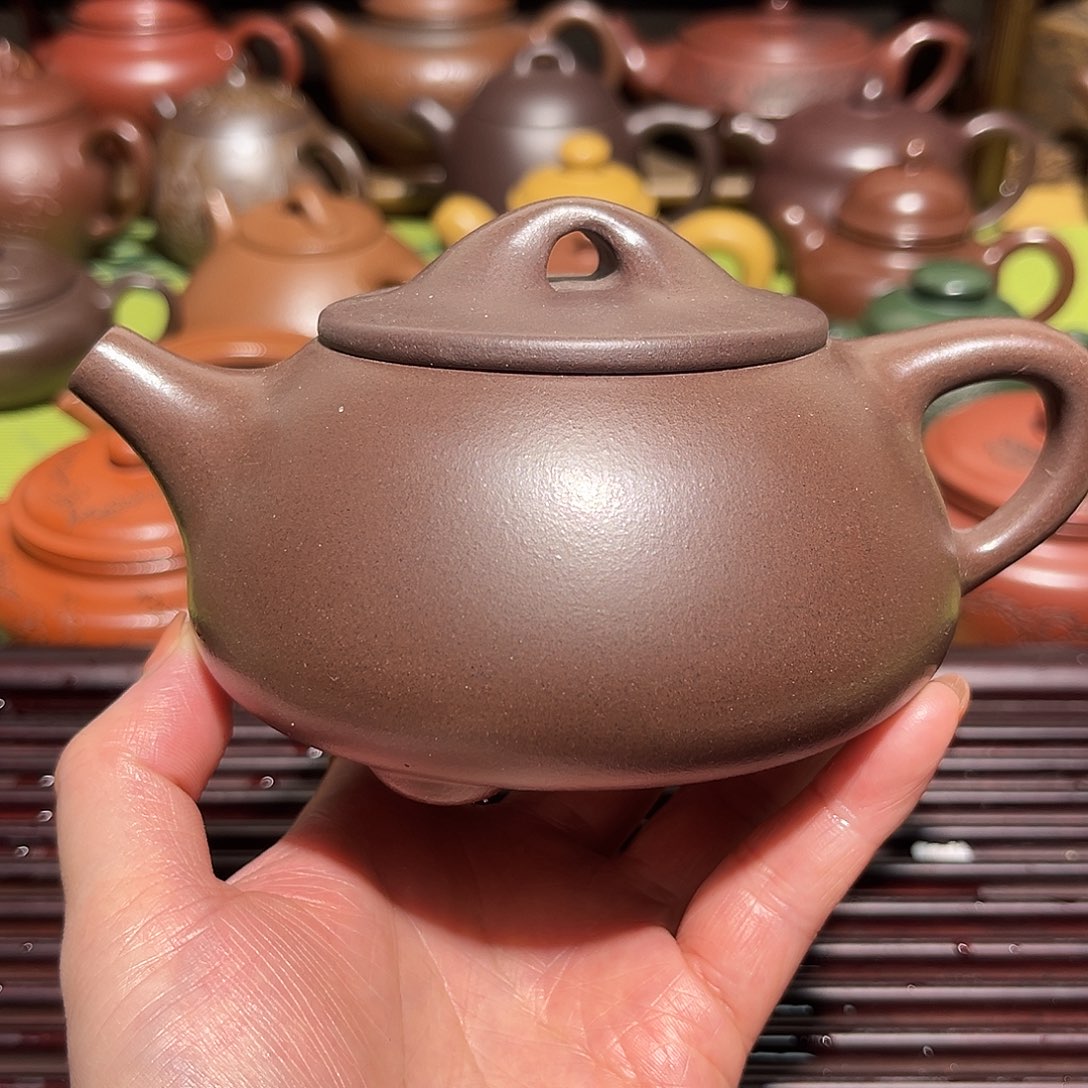 茶壶紫砂宜兴紫砂口盖色差250