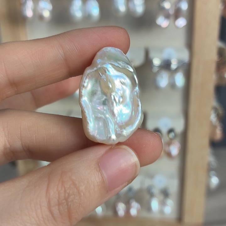 淡水珍珠吊坠(不含链)未镶嵌