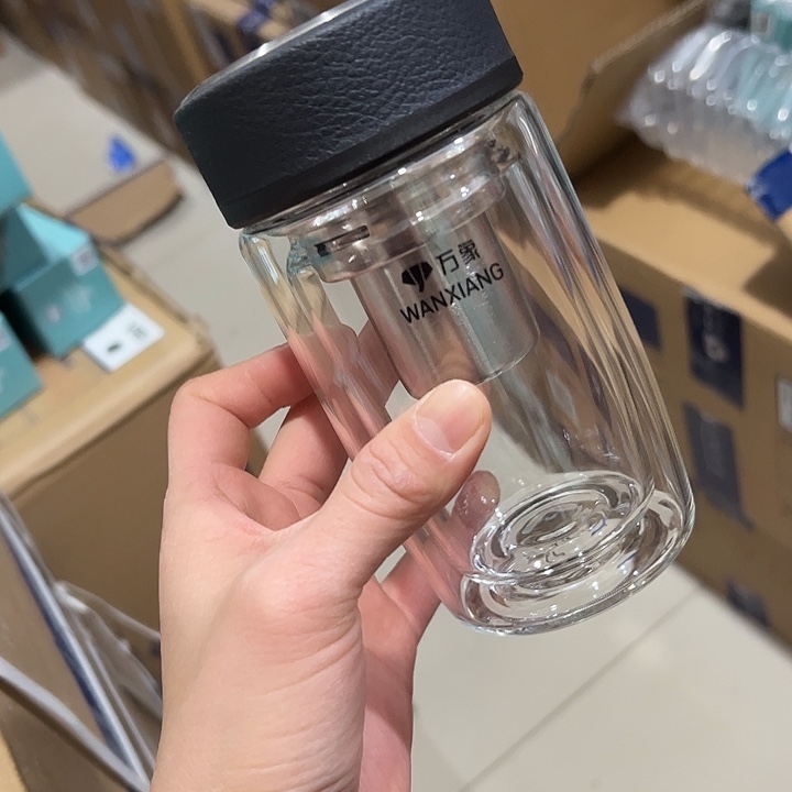 V65-75-280ml  玻璃杯 配滤网 套