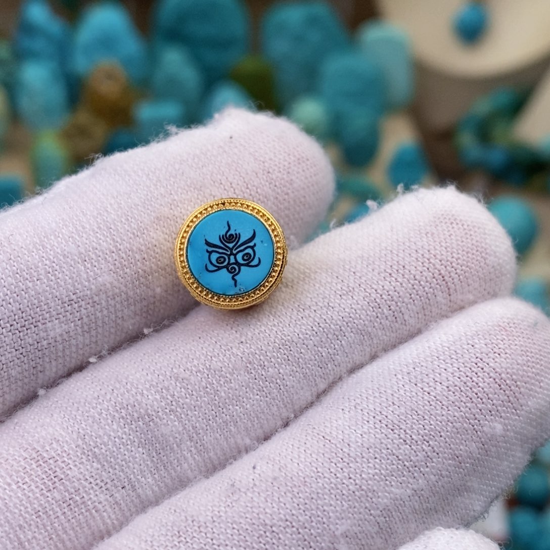 绿松石珠宝奇石合金