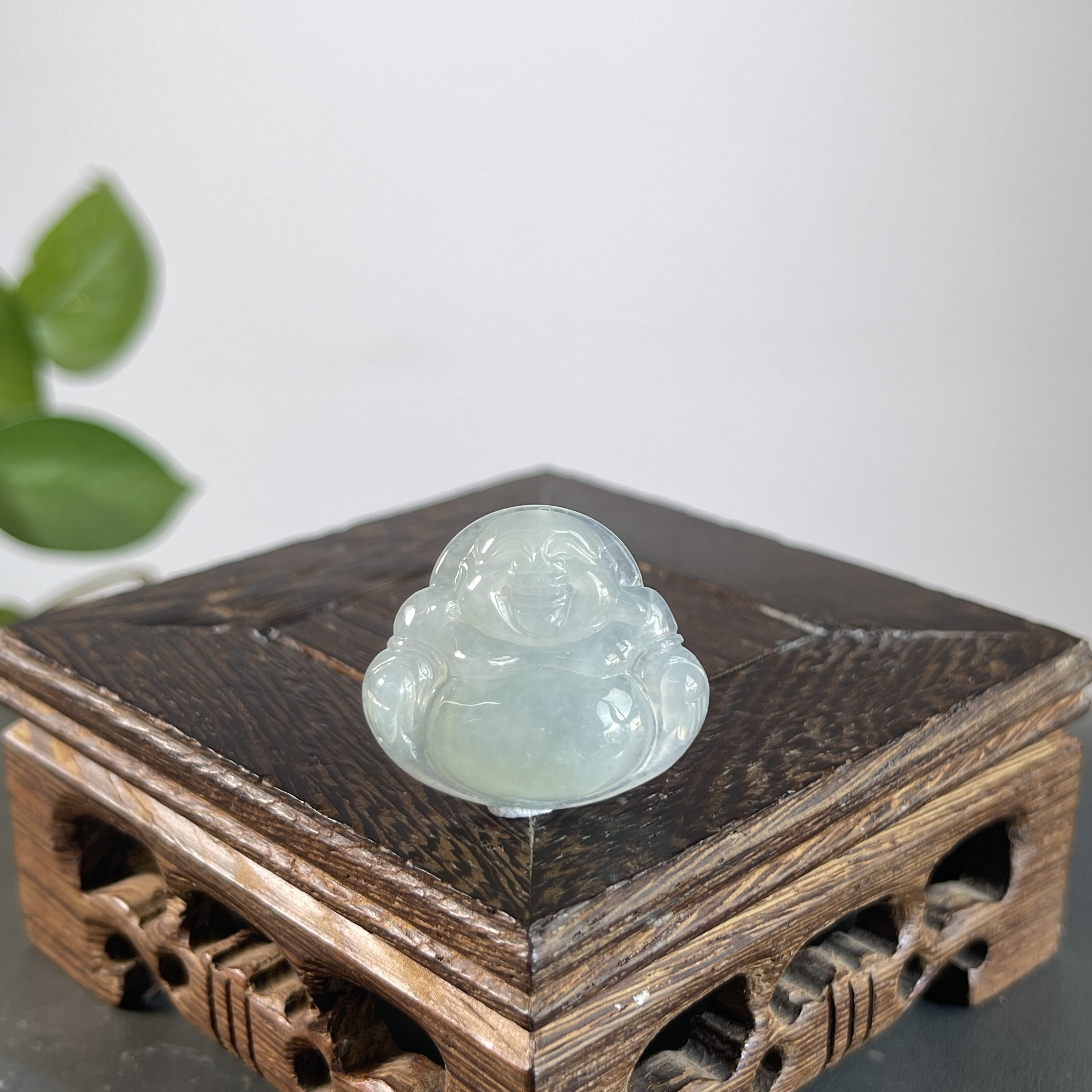 JGB05-200   天然缅甸A货翡翠  佛公