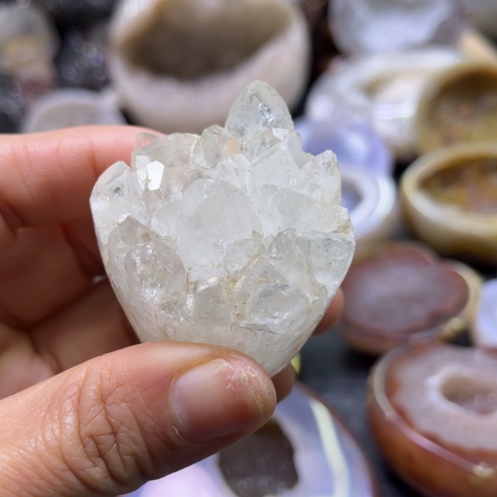 珠宝半成品未镶嵌水晶
