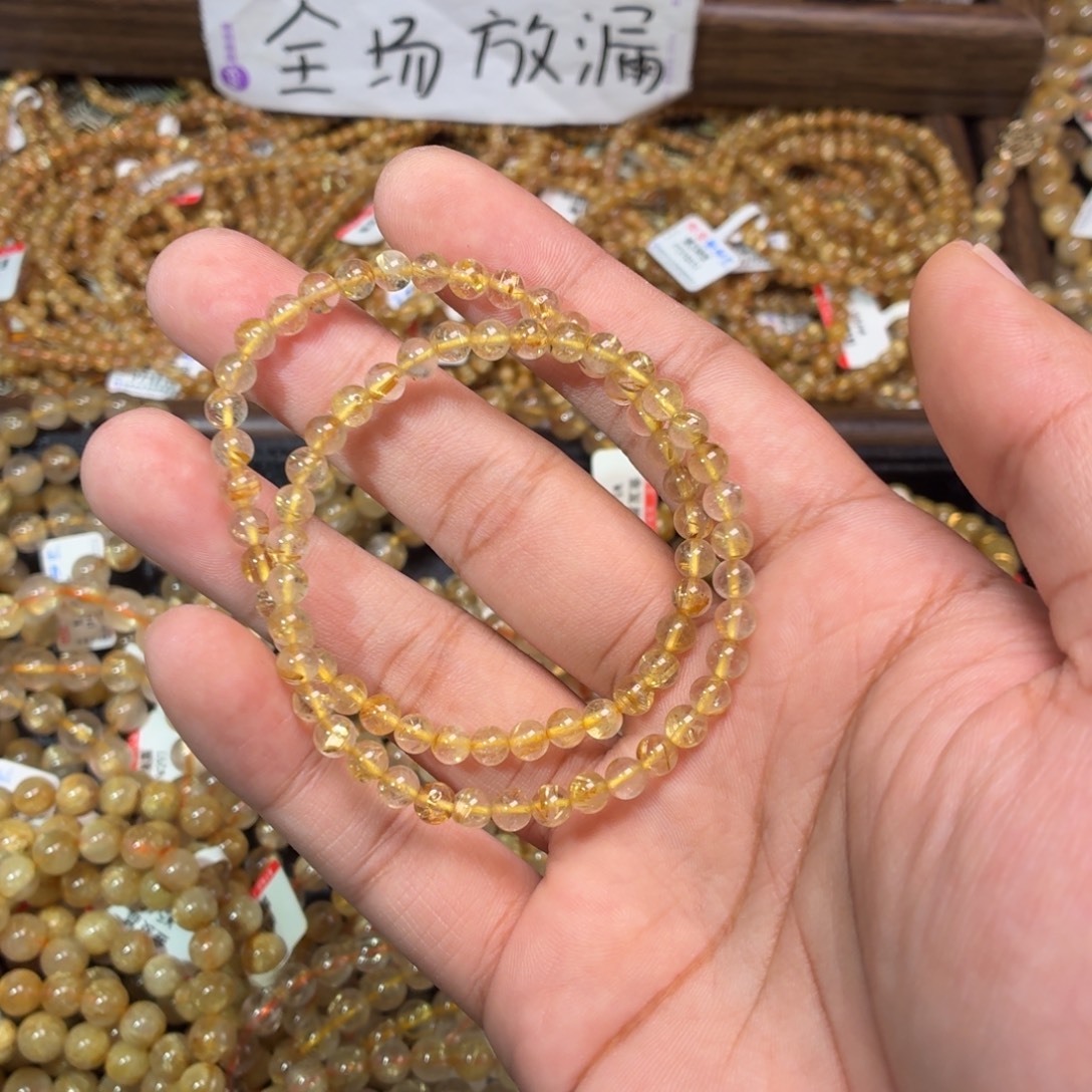 发晶手链未镶嵌卡5