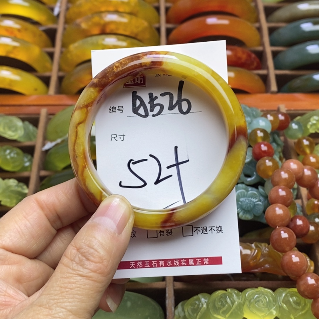 A***7蛇纹石玉未镶嵌手镯