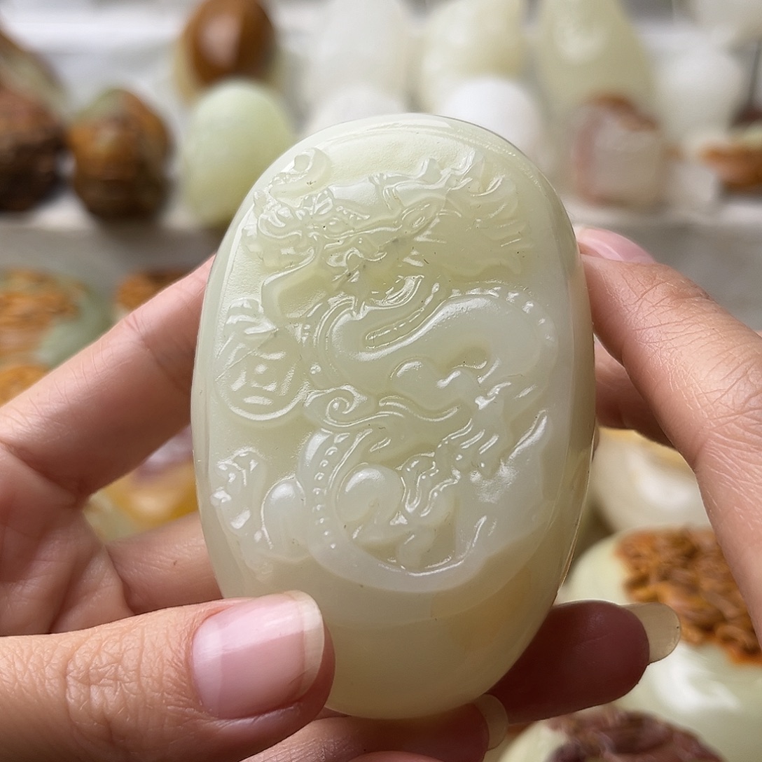 石材古青石不退换龙微瑕