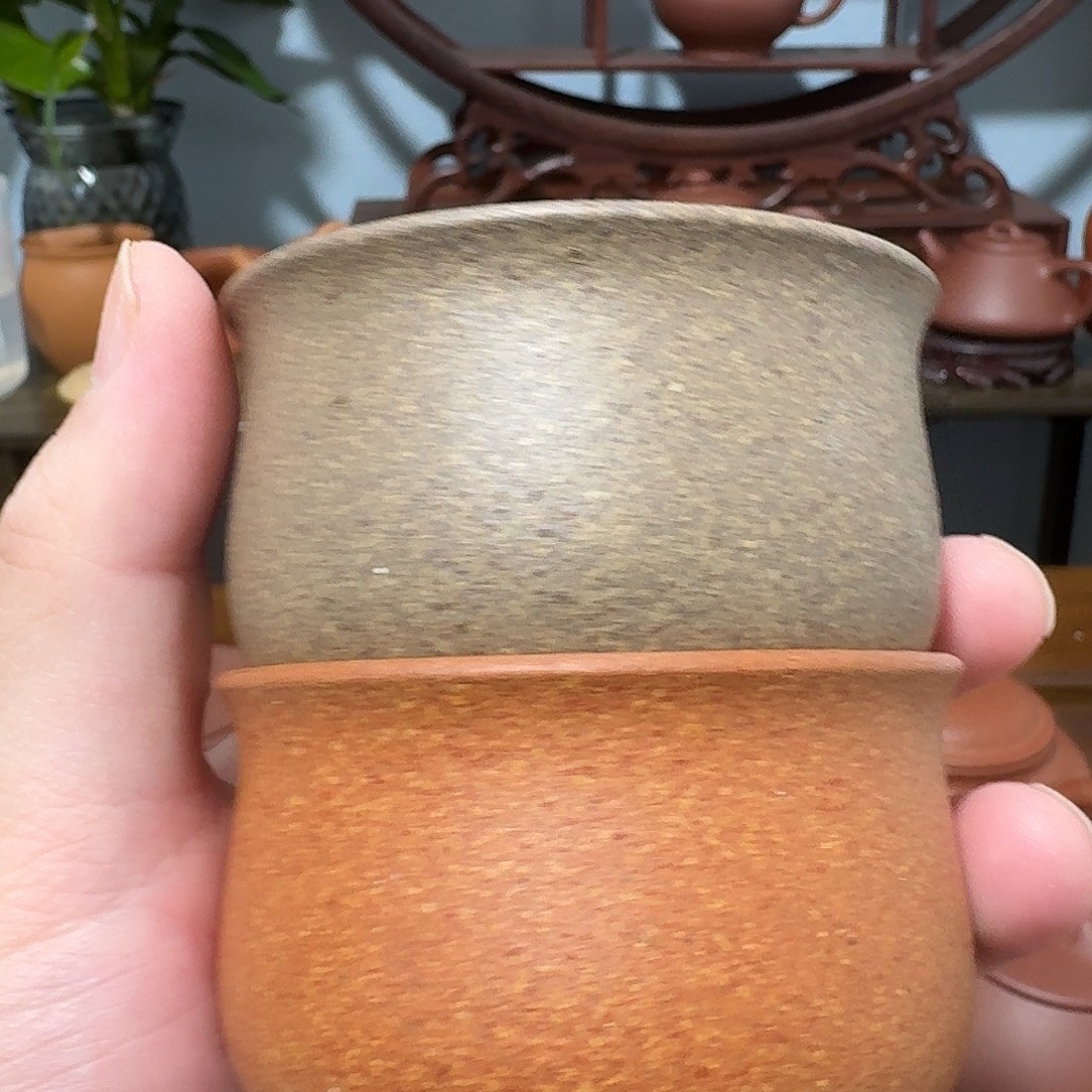 紫砂茶壶120cc降坡泥主人杯