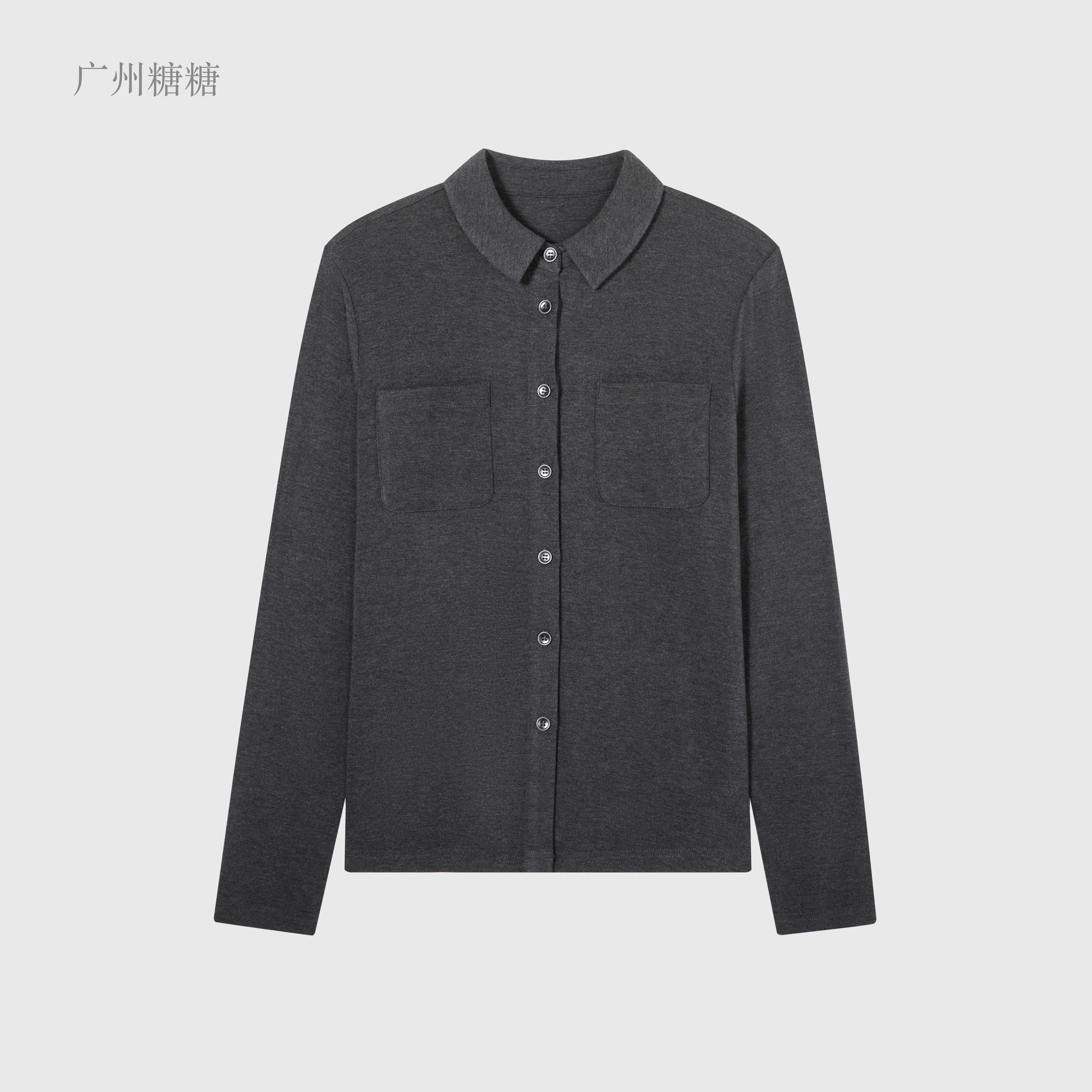 秋季新款260g精品螺纹棉休闲时尚百搭舒适亲肤衬衫【7178】NN