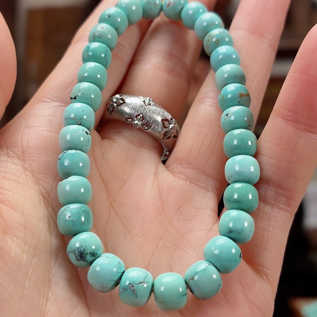 未镶嵌绿松石珠宝奇石