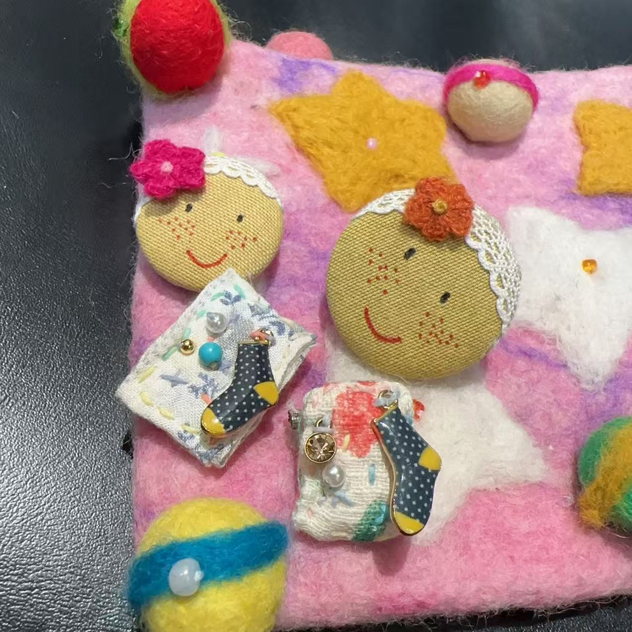 非金属树脂胸针 韩国设计款胸针G5622