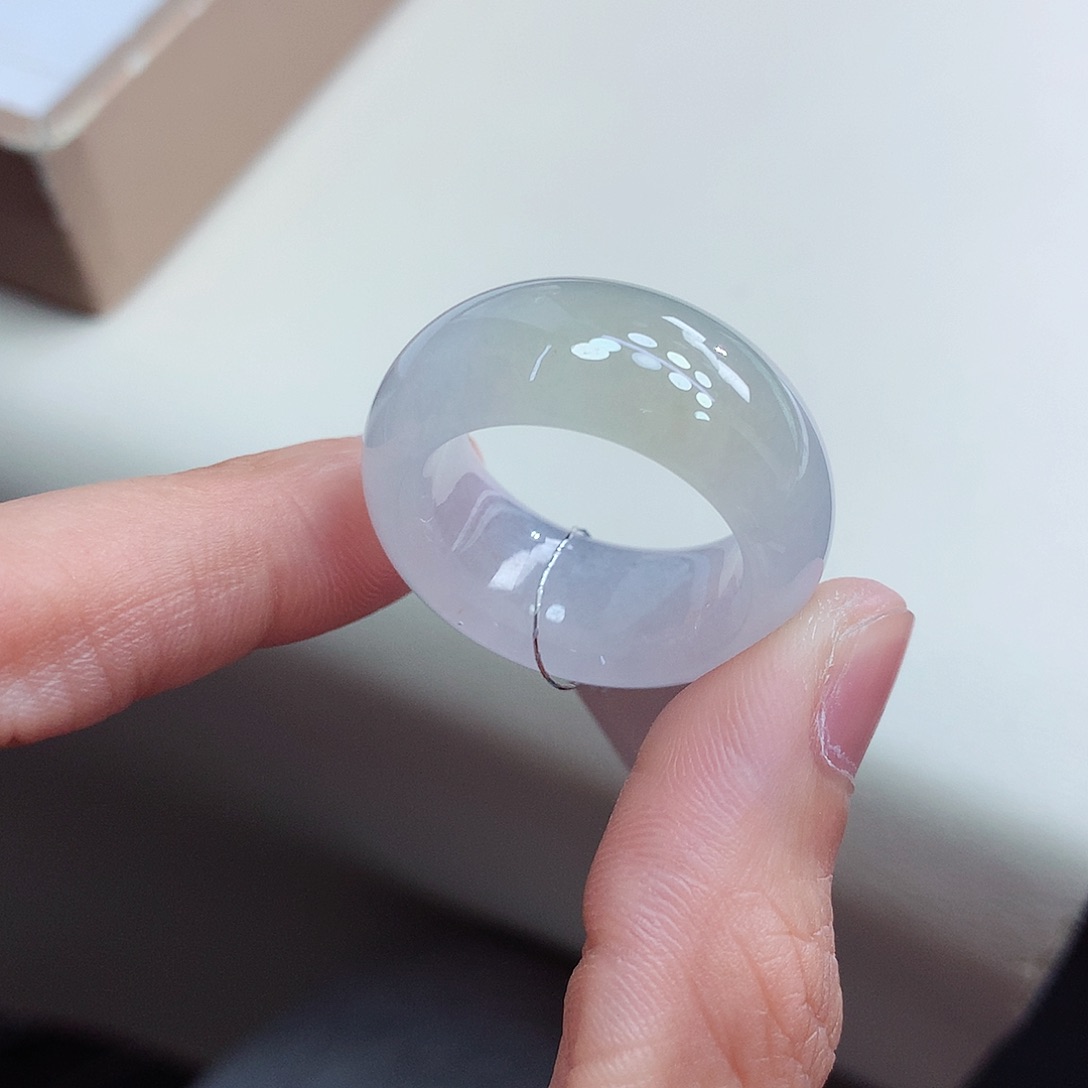 未镶嵌戒指翡翠23-24号