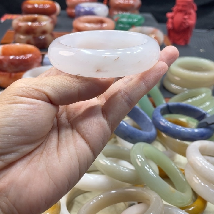 ****️石英质玉钛钢珠宝奇石