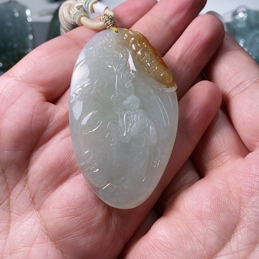 【闪购商品】翡翠颈饰未镶嵌专****工。