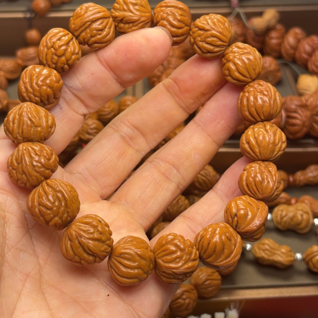 手串桃核龙纹桃核18