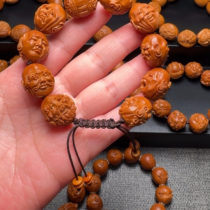 手串/手链橄榄核手工须派罗汉1.8
