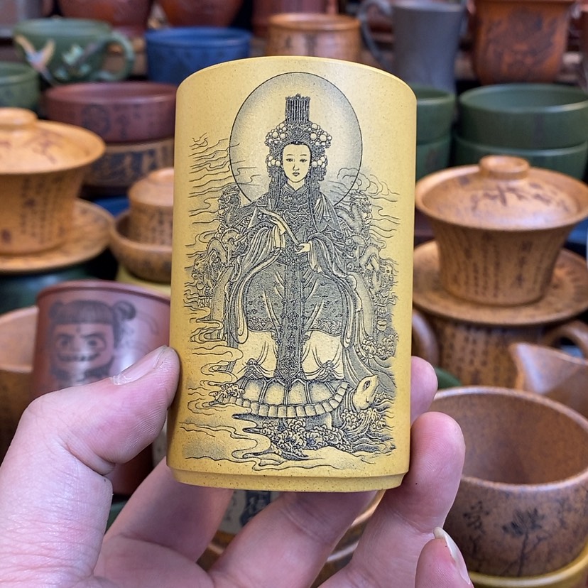 【闪购商品】紫砂杯子宜兴全手工紫砂杯