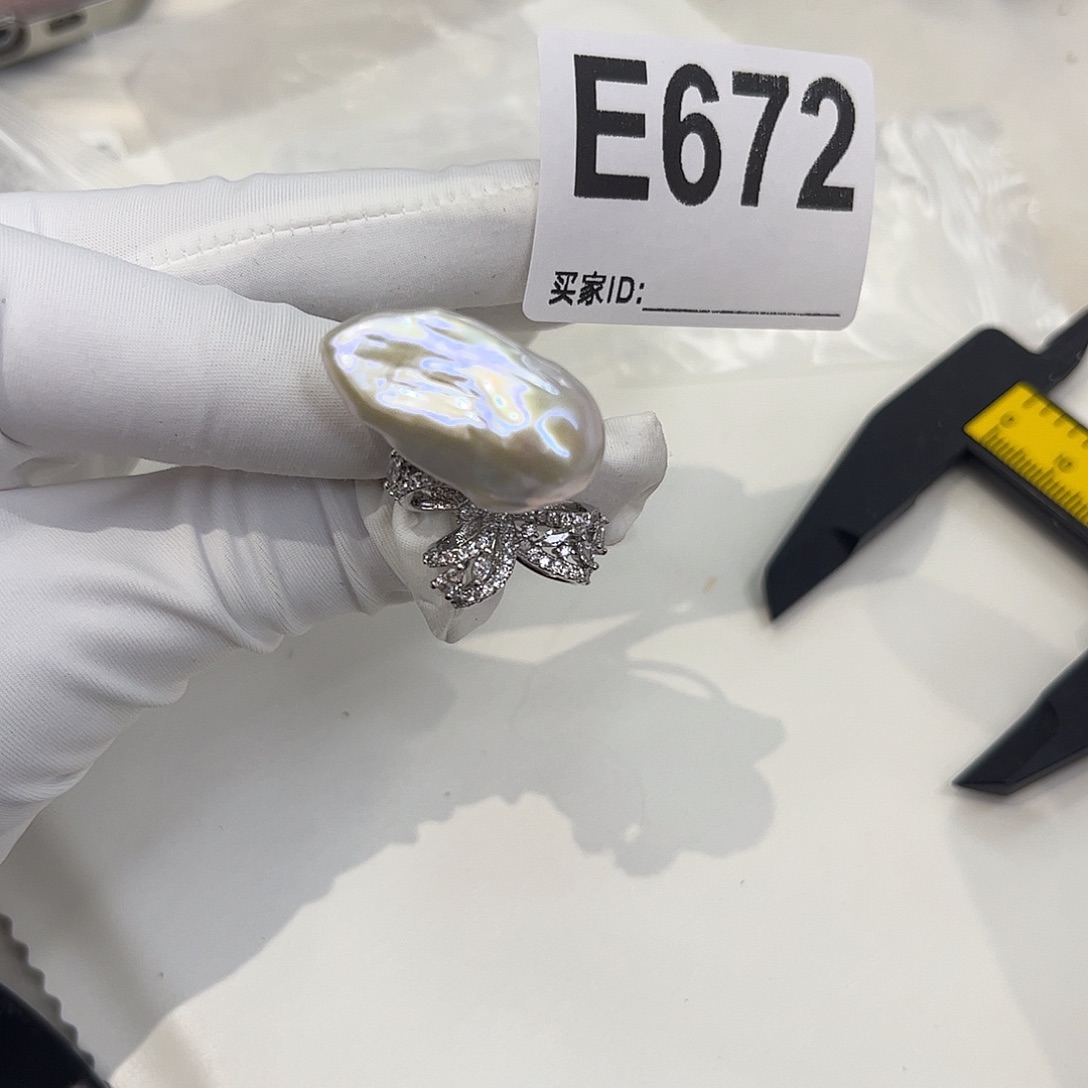 耳饰淡水珍珠合金